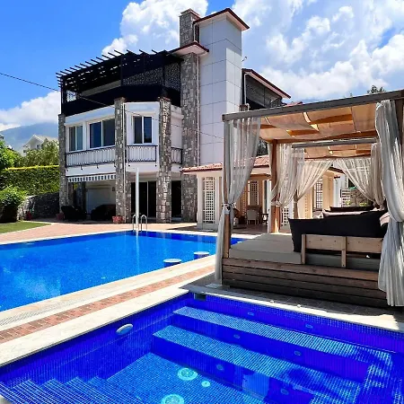 Luxury 7-Bed Villa With Pool And Jacuzzi Fethiye Villa *